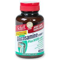 Schiff Glucosamine 1500mg, Plus MSM 1500mg 150 Coated Tablets
